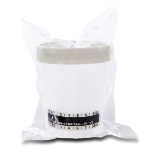 STERILE 120 ML CUP + TEMP STRIP