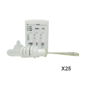 25 x Saliva Drug Test 5 in 1,