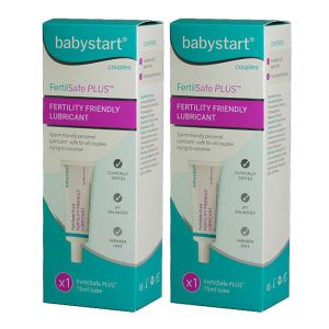 Babystart FertilSafe Plus Fertility Lubricant - 2 x 75ml Tube,