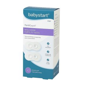Babystart FertilCount Male Fertility Test 2 Pack,