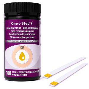 200 x Ketone Test Strips Ketosis Urine Dipstick Tests – One Step