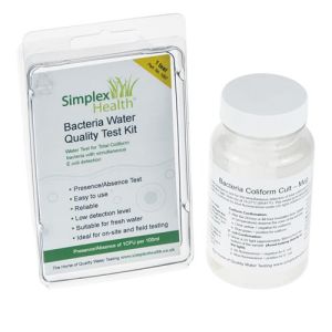 SimplexHealth Bacteria with E.coli Water Quality Test Kit,