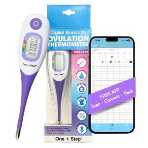 One Step Bluetooth Basal Thermometer