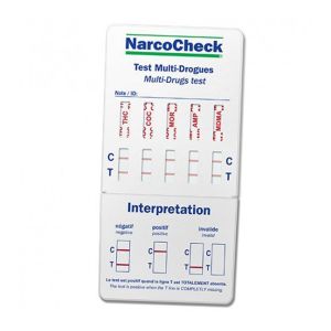Classic - 25 x Urine Drug Test - 5 most abused drugs  - NarcoCheck® 