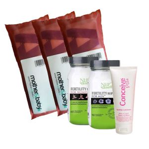 NHP Get Pregnant Kit - Ovulation & Pregnancy Tests + Fertility Lube!,