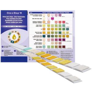 10 Parameter Urine Test Strips Diabetes UTI pH & more 2 test pack – One Step