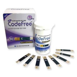 SD CODEFREE TEST STRIPS (50 STRIPS)