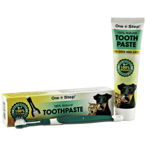 ONE STEP PET TOOTHPASTE & TOOTHBRUSH