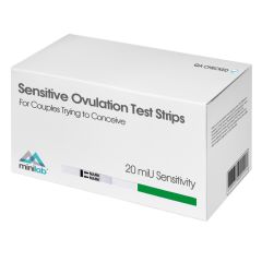 20 x Sensitive Ovulation Test Strips (20 mIU)